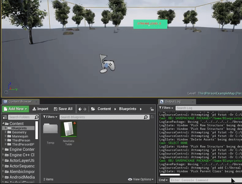 Create a Foliage Actor Blueprint